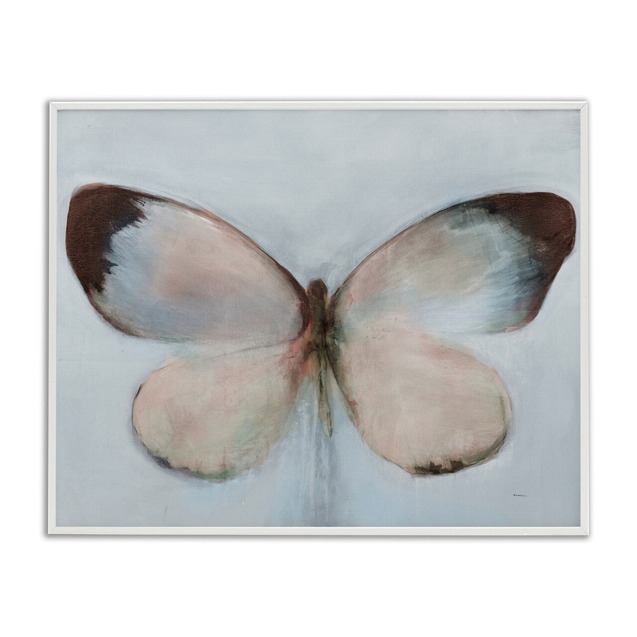 Stupell Industries Faded Butterfly Wings Framed Giclee By Sarah Stockstill